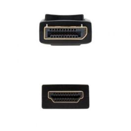 Cable DisplayPort a HDMI NANOCABLE 10.15.4310 Negro 10 m Cable DisplayPort a HDMI NANOCABLE 10.15.4310 Negro 10 m