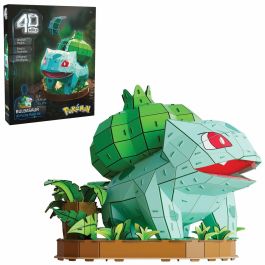 Spin Master Puzzle 4D 3D Pokémon Bulbasaur SPI6075062 195 Piezas 24cm 12 Años