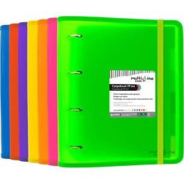 Carpebook Multiline P.P A4 4An.35Mm Violeta Con Recambio, Sobre Velcro Y 6 Separadores Extra Gruesos. 2 unidades Precio: 35.88999997. SKU: B17CEGAJF2