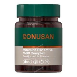 BONUSAN Coenzima B12 Activa 1500 mcg Metilcobalamina Adenosilcobalamina 90 Comprimidos. Disminuye cansancio y fatiga. Precio: 28.5000001. SKU: B1D8AT6SZH