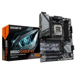 GIGABYTE B650 EAGLE AX Placa base AMD B650 Zócalo AM5 ATX DDR5 7600MHz (OC) WiFi 6E PCIe 5.0 M.2 VRM 12+2+2 USB 3.2 Gen 2 Precio: 159.78999971. SKU: B1GMNK2YRC