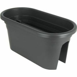 ARTEVASI Jardiniere para balcón Venezia - 30 x 60 x H 27 cm - 18 L - Gris antracita Precio: 29.49999965. SKU: B14FQLXHGM