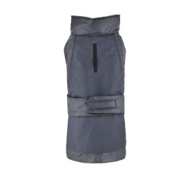 Nayeco Chaqueta Perro X-Trek Elegance Impermeable Térmica Forro Polar Cortavientos Invierno Gris 55 cm