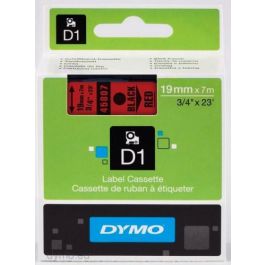 DYMO Cinta LM D1 19mmx7m Negro/rojo Precio: 22.88999955. SKU: B1JYFLETWF