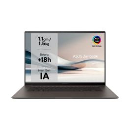 ASUS Zenbook S 16 OLED UM5606WA-RK053W - Portátil 16" WQXGA+ 120Hz, AMD Ryzen AI 9 HX 370, 32GB RAM, 1TB SSD, Radeon 890M, Windows 11 Home, Gris Zumaia