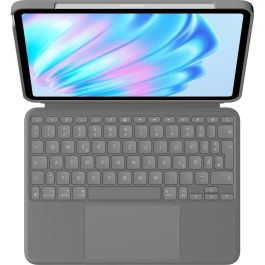 Logitech Combo Touch Tastatur Trackpad Apple iPad Air 11-13'' Oxford Gray