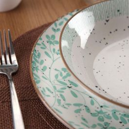 Vajilla Versa Turquesa Porcelana Flores 18 Piezas Vajilla Versa Turquesa Porcelana Flores 18 Piezas