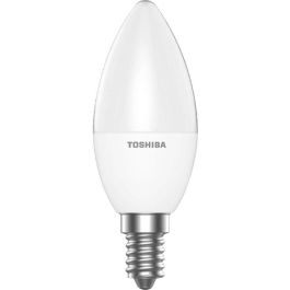 TOSHIBA Bombilla LED ESSENTIAL C37 E14 4.7W 6500K Luz Blanca Fría