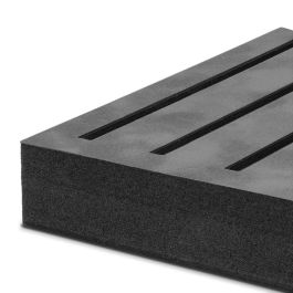HERRAJES ALK Belapost Accesorio para Anillos, Organizador de Bandeja, Terciopelo Antracita 181x181x30mm