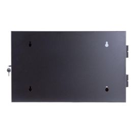 MicroConnect Armario Mural Rack 19" 6HU Fondo 550mm Doble Cuerpo para CCTV/Alarma/Control de Acceso Negro RAL9004