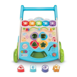 Vtech Trotador Interactivo Naturaleza Super VTE3417766196057 Juguete con Parte de Madera Certificada FSC Idioma Francés