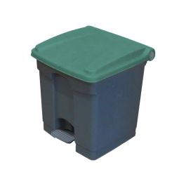 CAMBRO - WBFC30L-519 - CUBO DE BASURA 30L CON PEDAL Y TAPA - 40,6 x 39,1 x 36,8 cm - BASE GRIS Y TAPA VERDE Precio: 48.50000045. SKU: B19QWBQZDR