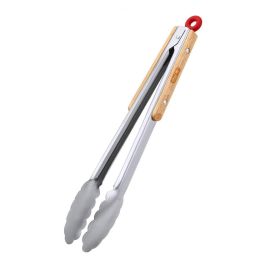 Pinzas Barbacoa Wood 30Cm Algon Bbq (24 Unidades)
