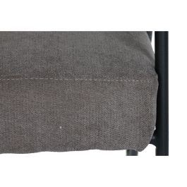 DKD Home Decor Butaca Moderna Desmontable Gris de Poliéster y Metal, Altura Asiento 42 cm, Medidas: 69.5cm Largo x 76cm Alto x 64cm Ancho DKD Home Decor Butaca Moderna Desmontable Gris de Poliéster y Metal, Altura Asiento 42 cm, Medidas: 69.5cm Largo x 76cm Alto x 64cm Ancho