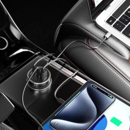 4smarts VoltRoad Ultimate Cargador de Coche 160W Negro