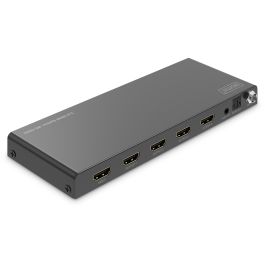 Digitus Splitter HDMI 1x4 8K/60Hz Toslink, Stereo, EDID Contr. Metal Negro 7680 x 4320 px
