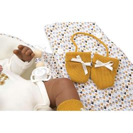 Muñecas Arias Muñeca Reborn 45 cm Rafael con Saco Portabebé Español