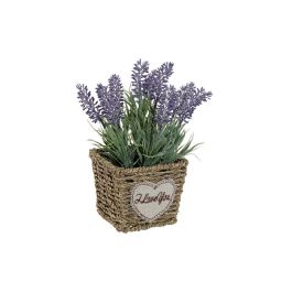 DKD Home Decor Planta Lila Natural Metal Pe 12 x 22 x 12 cm (6 Unidades) Precio: 34.50000037. SKU: B1GWBHDGR9