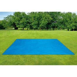 Intex Alfombrilla Cuadrada 472x472 cm para Piscinas Elevadas, Protección Adicional Ø hasta 4.57m, Espesor 0.13mm