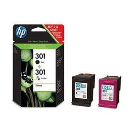 Hp Tinta Negro + Tricolor C-M-Y Deskjet 5150,5550,5652,5850 -Nº 301 Pack 4 Colores Precio: 47.49999958. SKU: S8410025