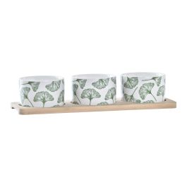 Tabla Aperitivo Tropical DKD Home Decor Verde Blanco 9.7 x 1.5 x 28 cm Set de 4 Precio: 9.5000004. SKU: S3037251