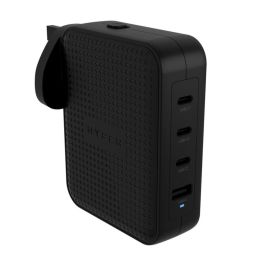 HYPER HJ1001BKWWGL cargador de dispositivo móvil Mando de videoconsola, Teléfono móvil, Netbook, Portátil, Smartphone, Tableta Negro Corriente alterna Carga rápida Interior Precio: 138.69000035. SKU: B16SA5CJ7R