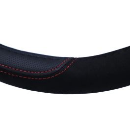 Momo MOMLSWC0COMKR Funda Volante Comfort Microfibra Negro/Rojo 38-39 cm, Agarre Firme y Confort, Estilo Deportivo Universal Momo MOMLSWC0COMKR Funda Volante Comfort Microfibra Negro/Rojo 38-39 cm, Agarre Firme y Confort, Estilo Deportivo Universal
