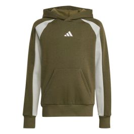 Sudadera con Capucha Niño Adidas Cb Fl Hd Verde oscuro 13-14 Años Precio: 44.5000006. SKU: B15SPDC6DQ