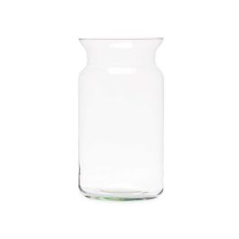 Jarrón cilíndrico boca abierta Giftdecor 17.2x29x17.2 cm vidrio transparente (4 Unidades) Jarrón cilíndrico boca abierta Giftdecor 17.2x29x17.2 cm vidrio transparente (4 Unidades)
