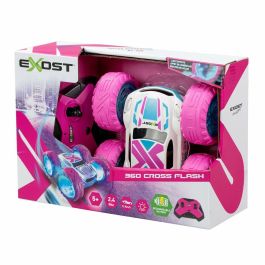 Silverlit Coche Teledirigido 360 CROSS FLASH PINK EXO1719316012813, 2.4 Ghz, Escala 1:18 - Rosa