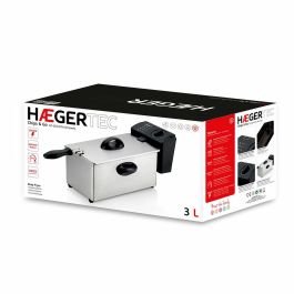 Freidora Haeger DF-3ES.017A Negro 2000 W