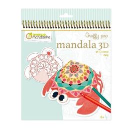 Libro De Colorear Avenue Mandarine Mandala 3D Animales Marinos 160G 36H Precio: 13.59000005. SKU: B1F88XMMKX