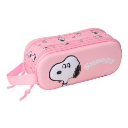 Safta Portatodo Doble Escolar Snoopy con Efecto 3D | Estuche de Lápices y Bolígrafos 21x8x6 cm - Ideal para Niños +3 Años Precio: 6.50000021. SKU: B18N4K5TDP