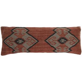DKD Home Decor Cojin Boho Rojo Negro Kilim Polyester Lana Yute 85 x 30 cm (2 Unidades) Precio: 44.5000006. SKU: B1CXAWTVTE