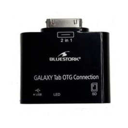Bluestork BS-GAL-RDR/SD Cambiador de Género para Cable Samsung 30-pin USB 2.0/SD Card Negro Precio: 6.59000001. SKU: S5600148