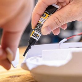 Koma Tools Cianocrilato 3g, Adhesivo de Unión Rápida para Metal, Plástico, Vidrio, Madera y Más