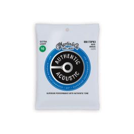 Juego Acústica Authentic Sp Bronze 80/20 Extra Light 10-47 (Pack 3) Precio: 20.50000029. SKU: B19MEKRJV9