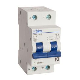 Solera Magnetotérmico 1 polo+neutro 20A 240-415V Retractilado cbm1n20