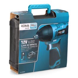 Koma Tools 12v-im-k Kit Llave de Impacto 12V con Batería 2.0Ah, Cargador y Maletín | 120 Nm, 2700 RPM, Mandril 3/8", USB-C Pro Series