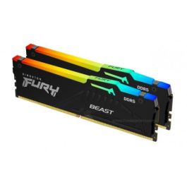 Memoria Kingston Fury Beast Rgb Ddr5 64Gb Kit2 5600Mt/S Cl4 Precio: 176.78999998. SKU: S55156734