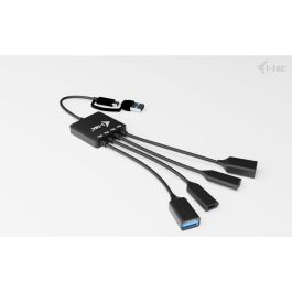 I-TEC Hub USB-C/USB-A de 4 Puertos: 2x USB-C 3.2 Gen 1, 2x USB-A 3.2 Gen 1