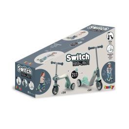 Smoby - Reversible 2 en 1 - Patinte draisiano transformable en un patín - 3 ruedas Smoby - Reversible 2 en 1 - Patinte draisiano transformable en un patín - 3 ruedas