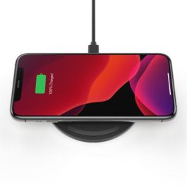 Belkin WIA001VFBK Cargador inalámbrico Boost Charge Smartphone, Carga rápida Quick Charge 3.0, Interior, Negro