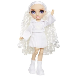 Mga Rainbow High Watercolor Y Create Ojos Morados 507581 Muñeca Lavable para Crear y Recrear