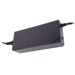 Ngs Adaptador de Corriente W-90 Automático 90W con 9 Adaptadores y Salida USB 2A