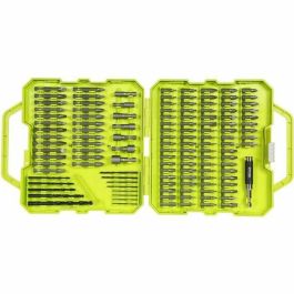 Ryobi Estuche de 127 Accesorios Mixtos para Atornillar y Taladrar: Incluye Brocas Metálicas, Casquillos, y Puntas de 25mm y 50mm con Soporte Precio: 63.69000044. SKU: B1F3DMBY94
