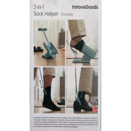 Calzador de Calcetines y Zapatos con Quitacalcetines Shoeasy InnovaGoods Calzador de Calcetines y Zapatos con Quitacalcetines Shoeasy InnovaGoods
