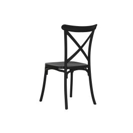 Silla Terraza Y Jardin DKD Home Decor Negro 51 x 88 x 48 cm (4 Unidades) Silla Terraza Y Jardin DKD Home Decor Negro 51 x 88 x 48 cm (4 Unidades)