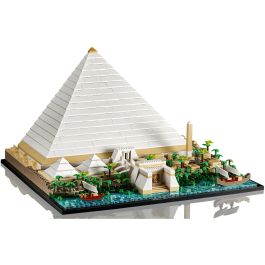 LEGO Architecture Gran Pirámide de Guiza 21058 Juego de Construcción LEGO 1476 Piezas Multicolor Plástico para Niños y Adultos