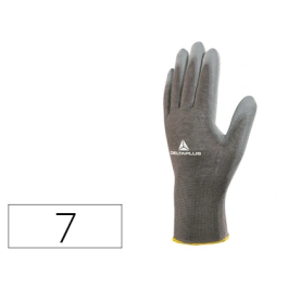 Deltaplus Guantes de Poliéster Antideslizante para Manipulación y Manutención, Gris, Talla 7 Precio: 1.88999943. SKU: B1BVEE464L